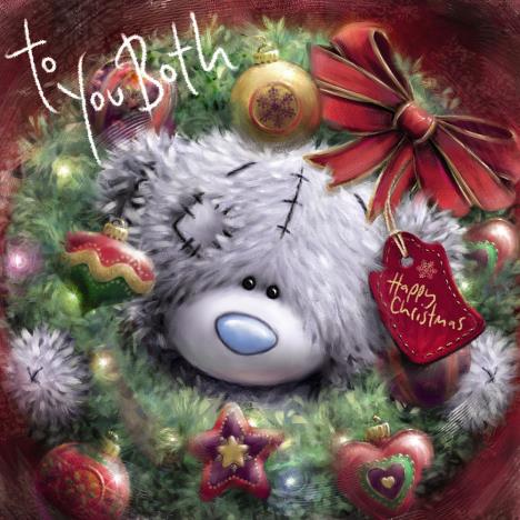 To You Both Me to You Bear Christmas Card £2.09